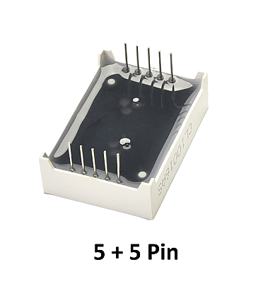 Single Digit 7 Segment (1 Inch) Com.Anode - RED - 10106BH