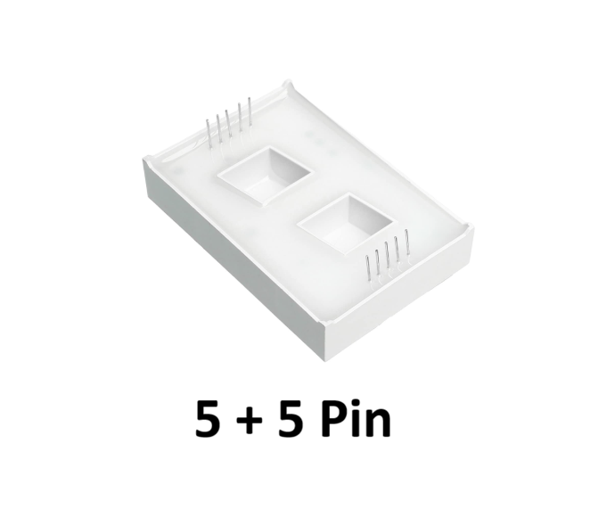 Single Digit 7 Segment 1.8 Inch Com.Anode - Red - FJS18101BH