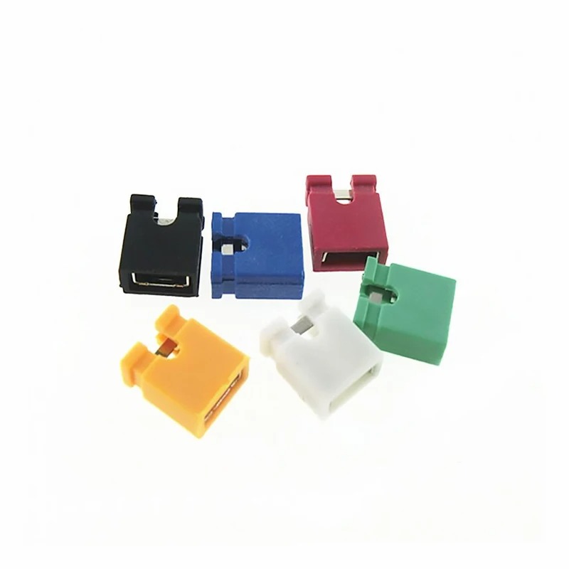 Jumper Shunt 2 Pin 2.54mm Blocks (Jumper Cap) - Black