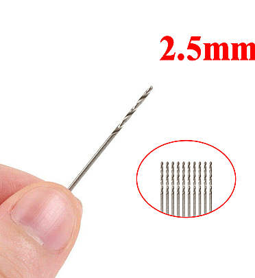 Drill Bit 2.5mm (China) - 1Pcs
