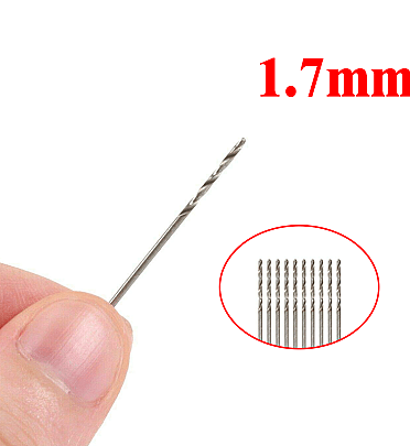 Drill Bit 1.7mm (China) - 1Pcs