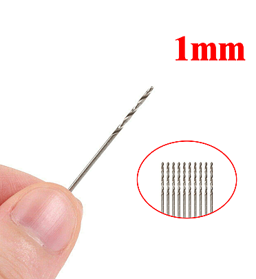 Drill Bit 1mm (China) - 1Pcs