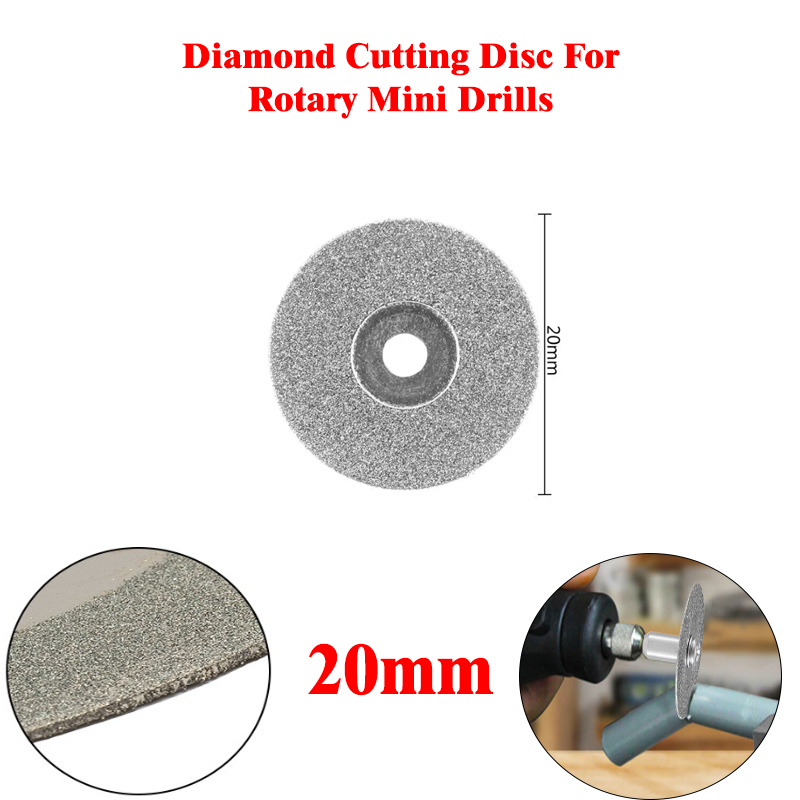 Diamond Cutting Disc (20mm) 1pcs For Rotary Mini Drills