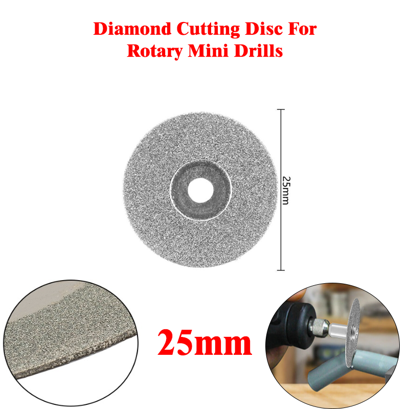 Diamond Cutting Disc (25mm) 1pcs For Rotary Mini Drills