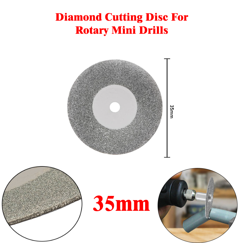 Diamond Cutting Disc (35mm) 1pcs For Rotary Mini Drills