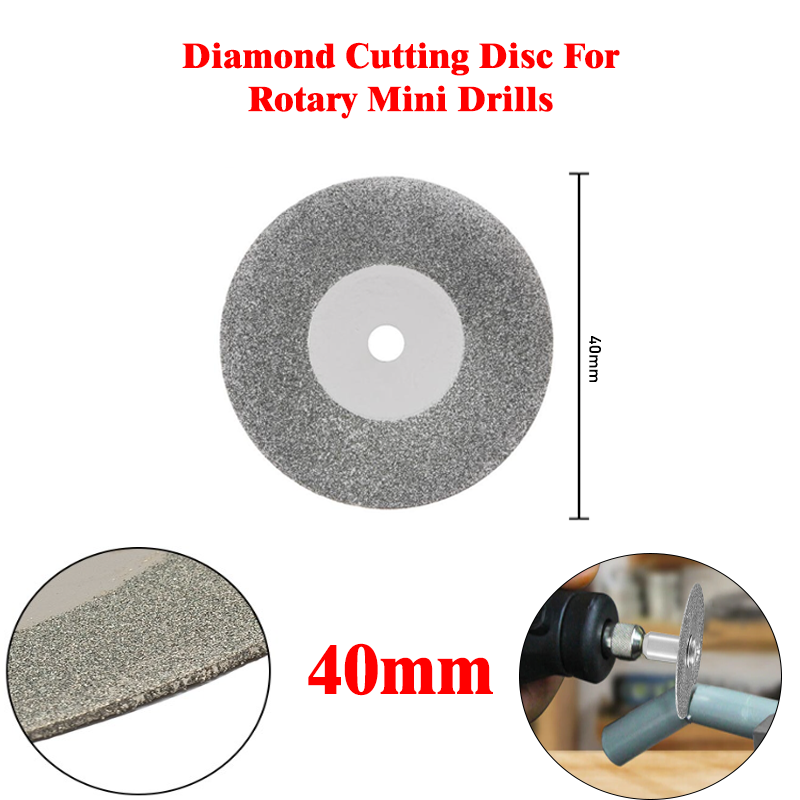 Diamond Cutting Disc (40mm) 1pcs For Rotary Mini Drills