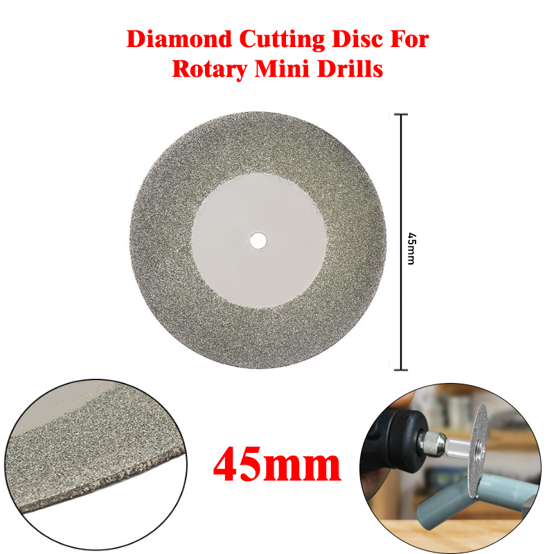 Diamond Cutting Disc (45mm) 1pcs For Rotary Mini Drills