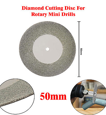 Diamond Cutting Disc (50mm) 1pcs For Rotary Mini Drills