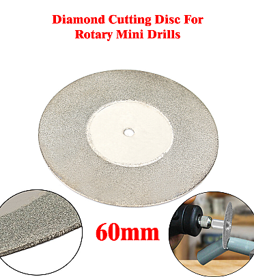 Diamond Cutting Disc (60mm) 1pcs For Rotary Mini Drills