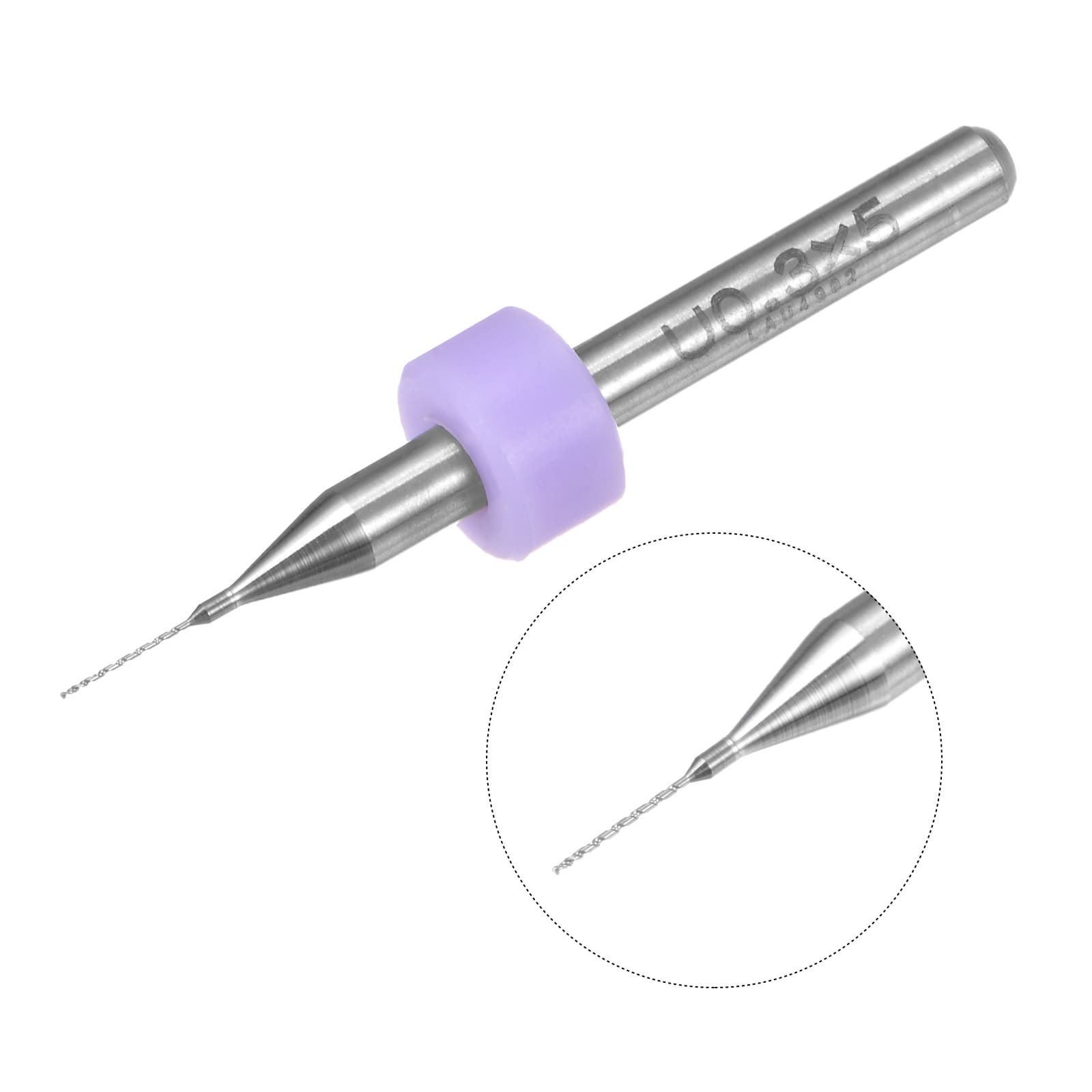 PCB Micro End Mill Bit 0.3mm for CNC (Carbide Material)