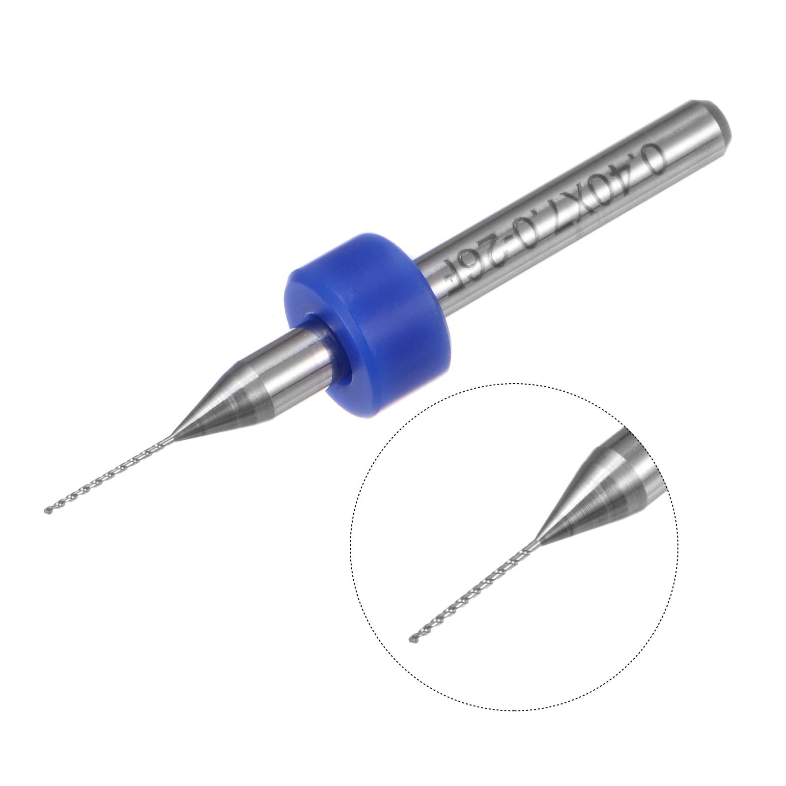 PCB Micro End Mill Bit 0.4mm for CNC (Carbide Material)