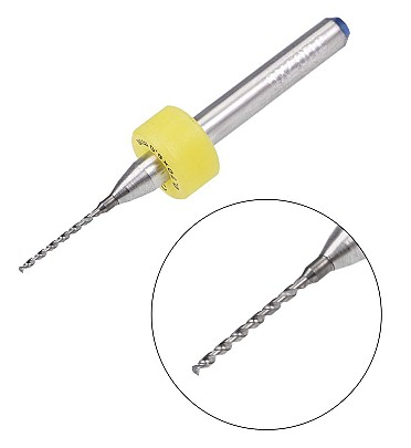 PCB Micro End Mill Bit 0.7mm for CNC (Carbide Material)