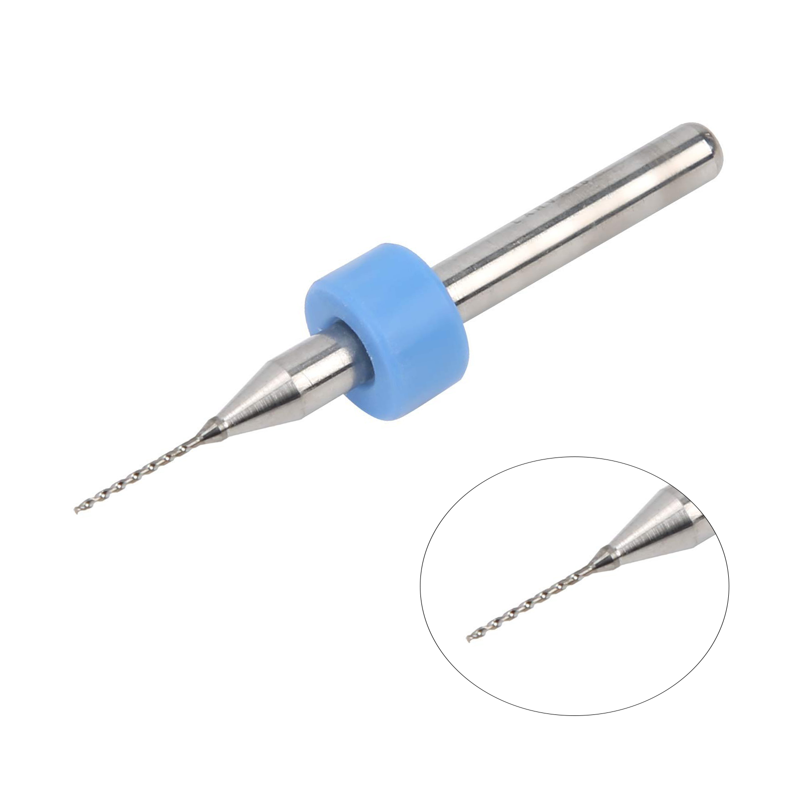 PCB Micro End Mill Bit 0.8mm for CNC (Carbide Material)