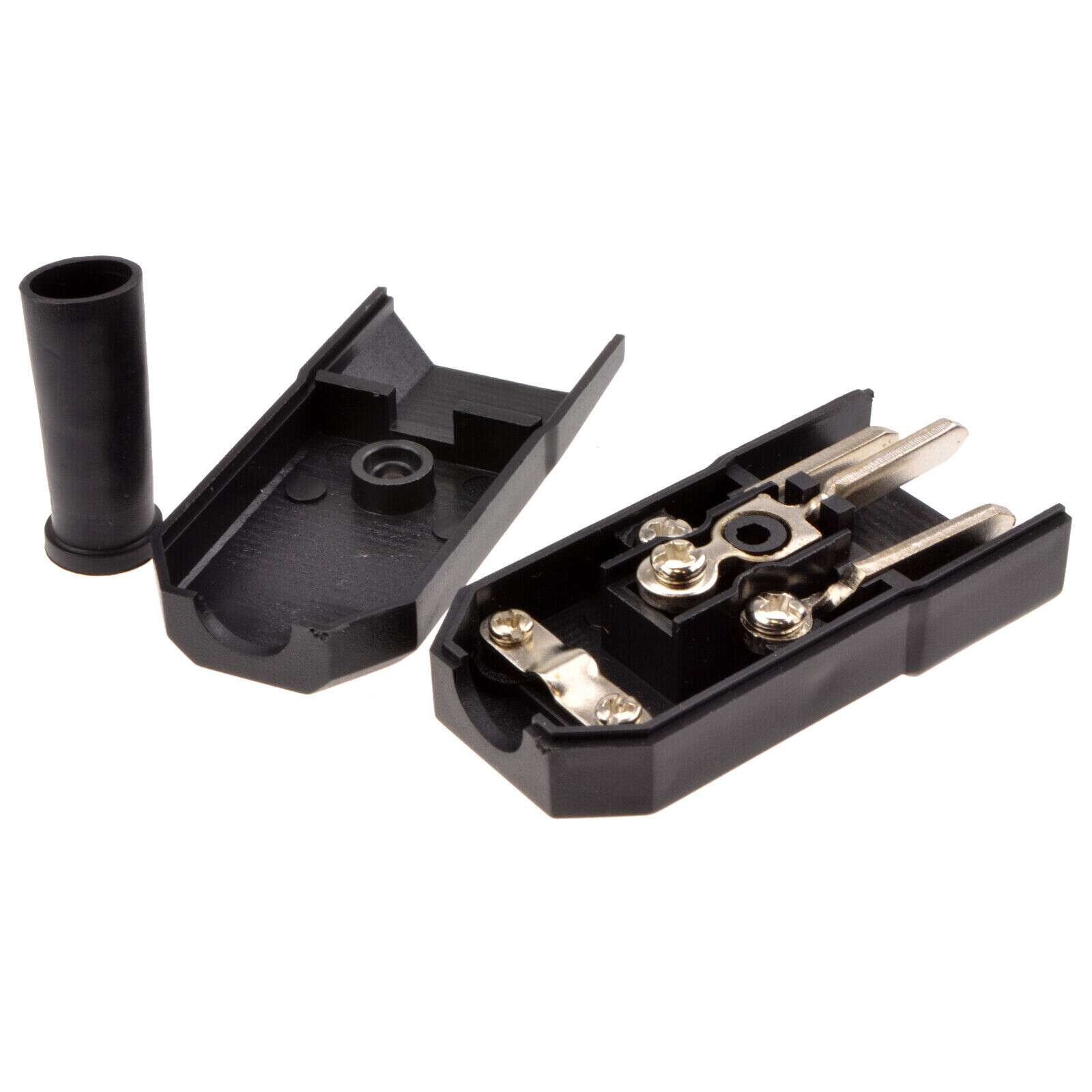 AC Power Plug Male 3Pins For Cable (250V - 10A)