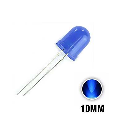 LED Blue 10mm -2Pin