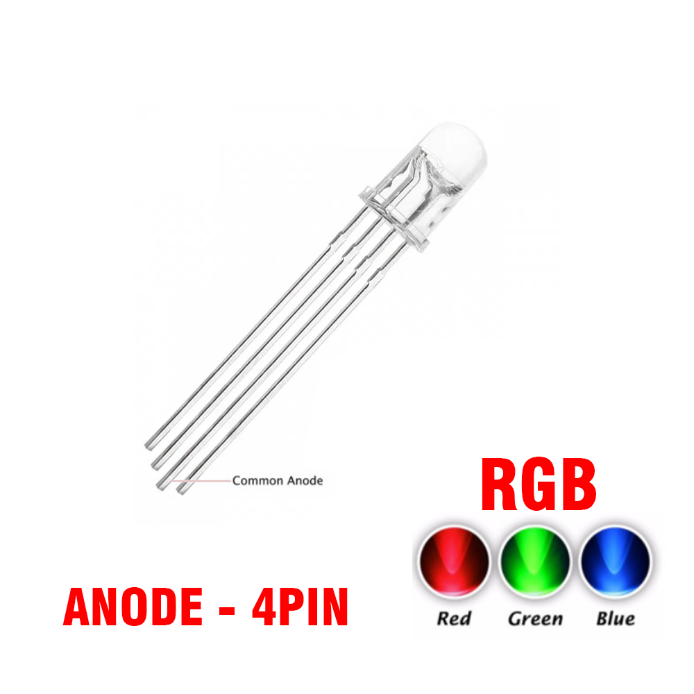 RGB LED Common Anode - 4Pin