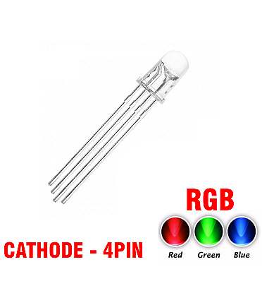 RGB LED Common Cathode - 4Pin