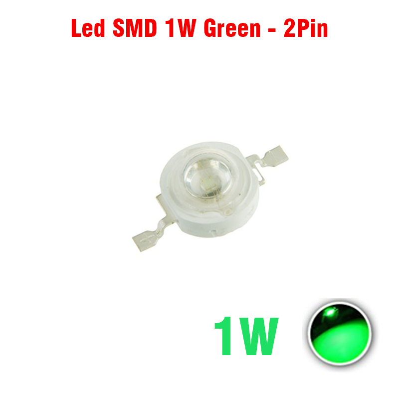 Led SMD 1W Green - 2Pin