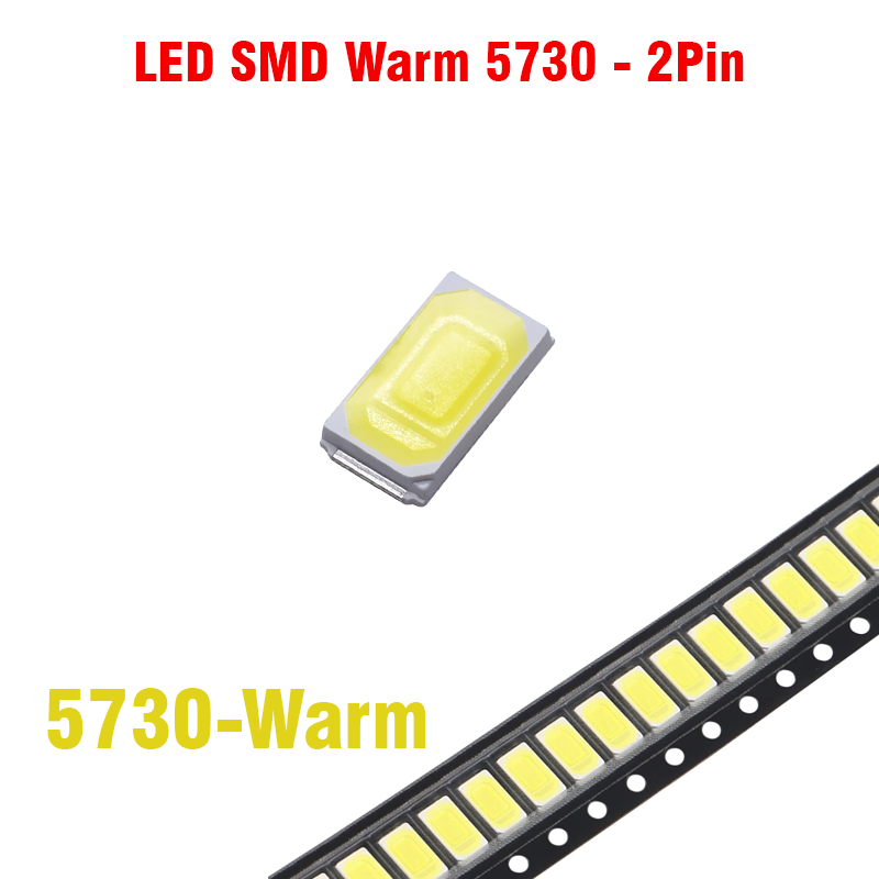 LED SMD Warm 5730 - 2Pin