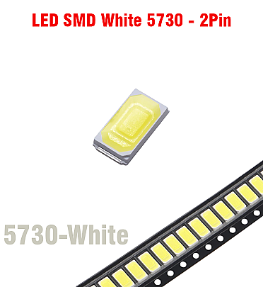 LED SMD White 5730 - 2Pin