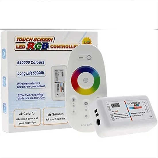 Touch Screen LED RGB Controller 12-24VDC - 18A