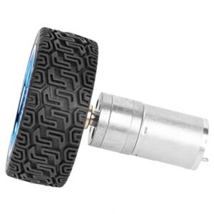 Robot Rubber Wheel 65x26mm Without Coupler