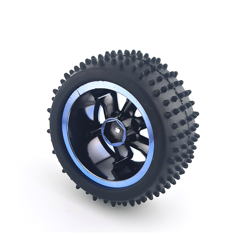 Robot Wheel Blue Off Road 85x38mm For Robot Without Coupler