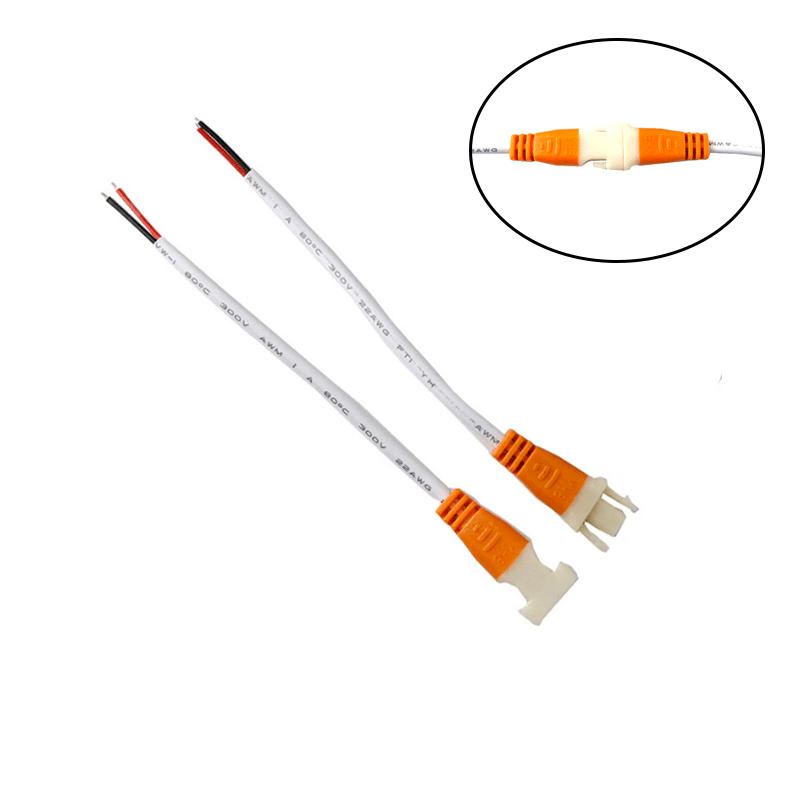 DC Power Connection Adapter Cable (Male+Female)