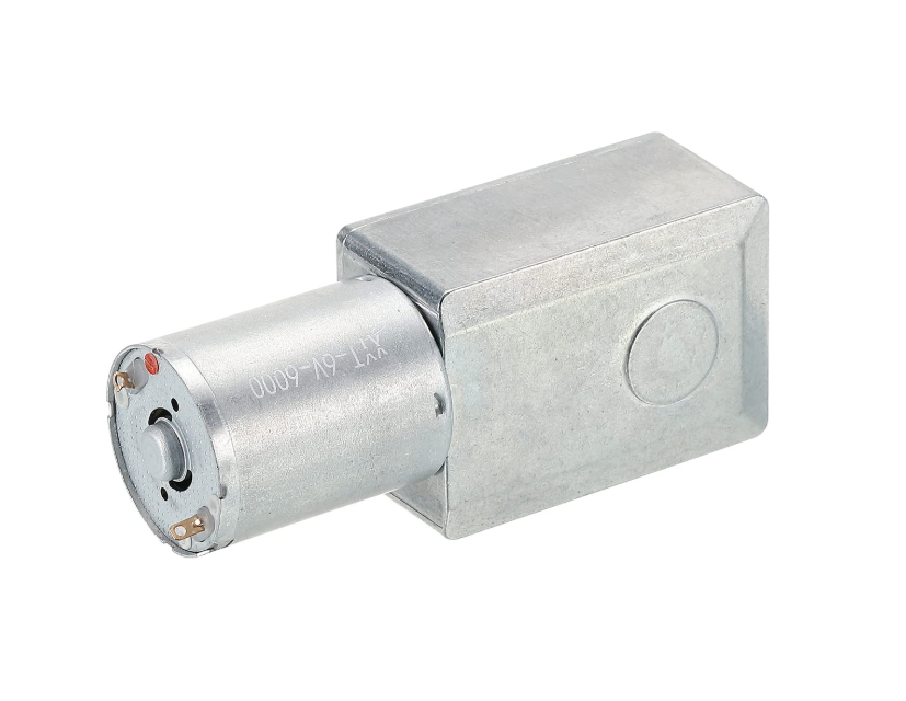 Worm Gear DC Motor for miniature Winches (60RPM - 12V) High Torque Reduction Gearbox