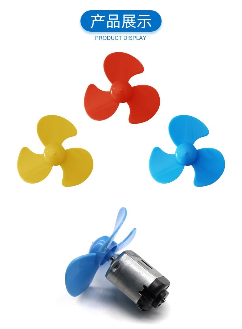 Plastic Propeller Fan 3 Blades 50mm (Without Motor)