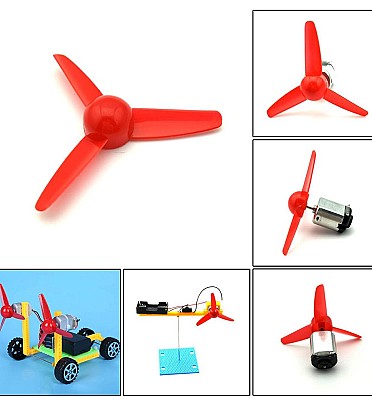 Plastic Propeller Fan 3 Blades 80mm (Without Motor)