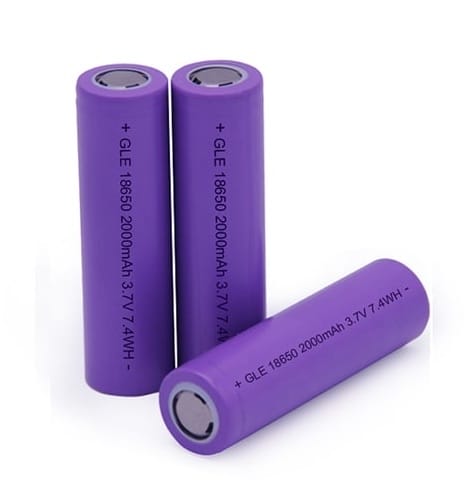 Battery Li-ion Battery Cell 3.7v (New) (Real Capacity :2000mah) 1Pcs