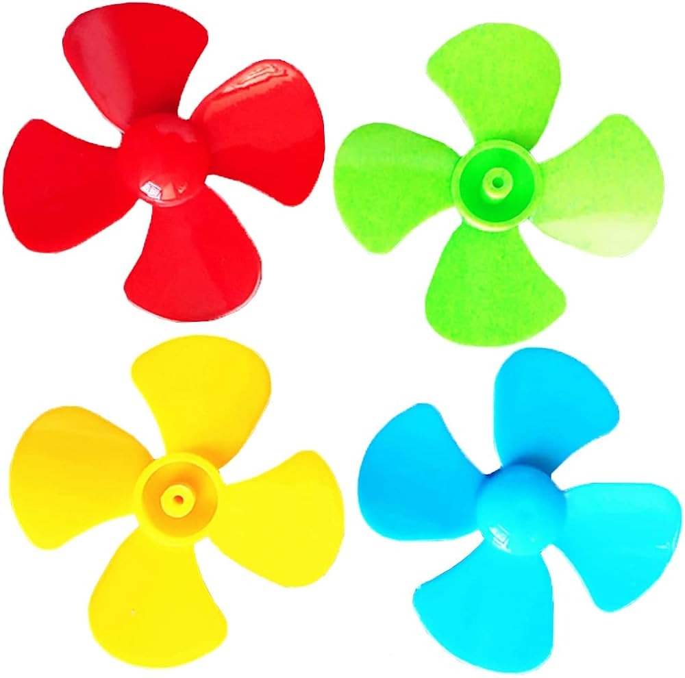 Plastic Propeller Fan 4 Blades 80mm (Without Motor)