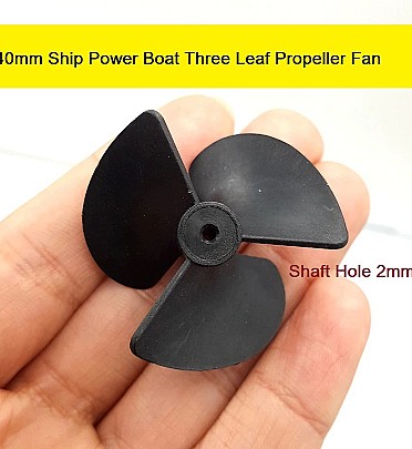 Mini Boat Fan Blade 3 Blades 40mm