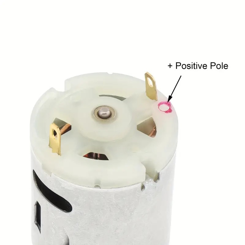 DC Motor (12V - RS360) 12000RPM High Speed Carbon Brush Micro Motor for DIY Toys Hair Dryer Electric Fans