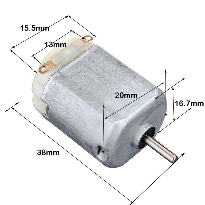Small DC Motor  (3:6V - 11000RPM)