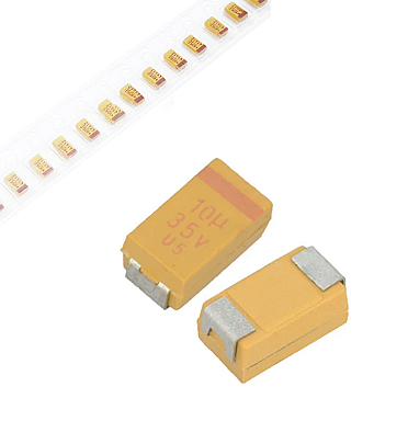 10µF 35V Electrolytic Capacitor THT