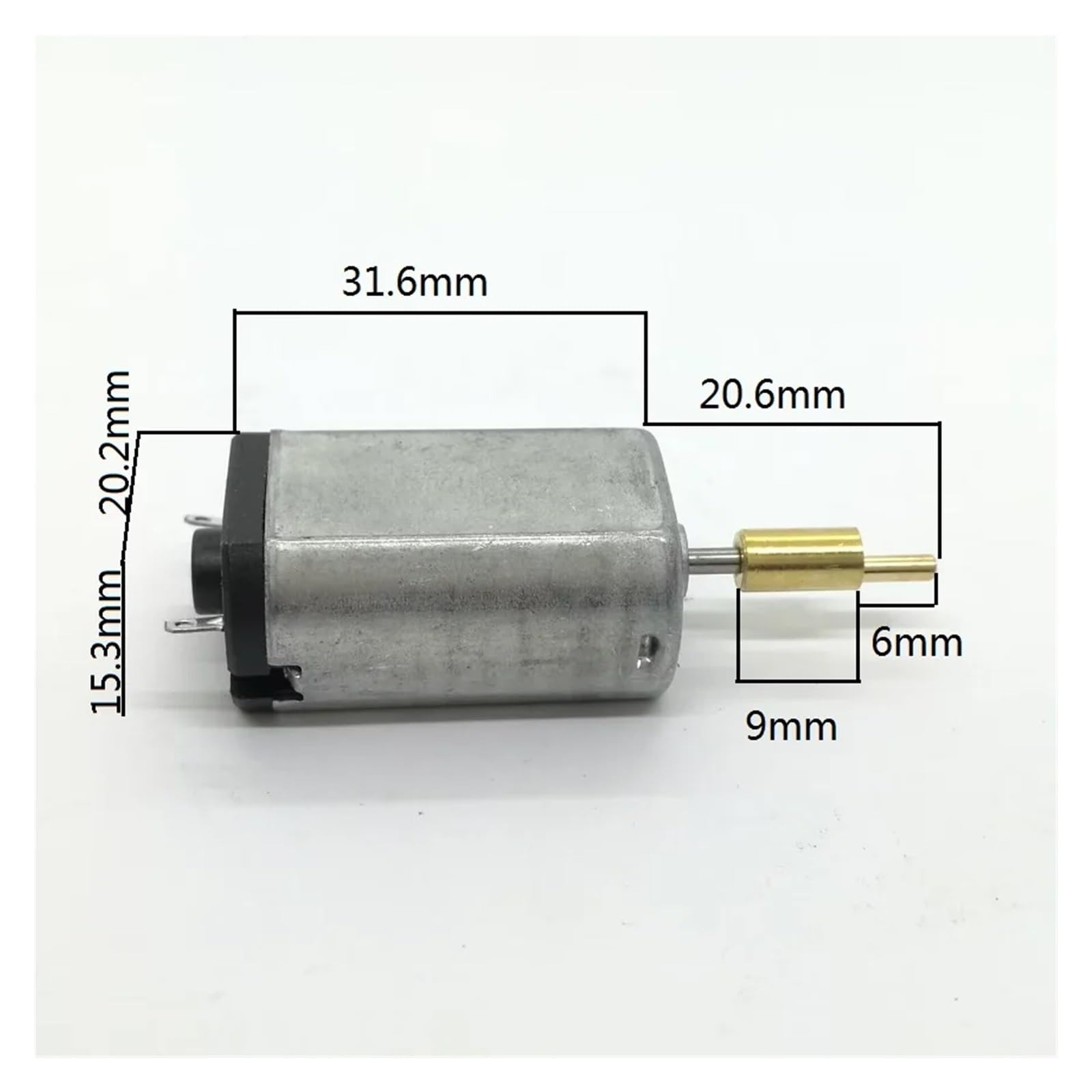 DC Motor (FF-180SH-2282 - 2.4 : 4.5VDC - 9300RPM) With Swing Arm  For Electric Toothbrush/Electric Hair Clipper/Electric Shaver