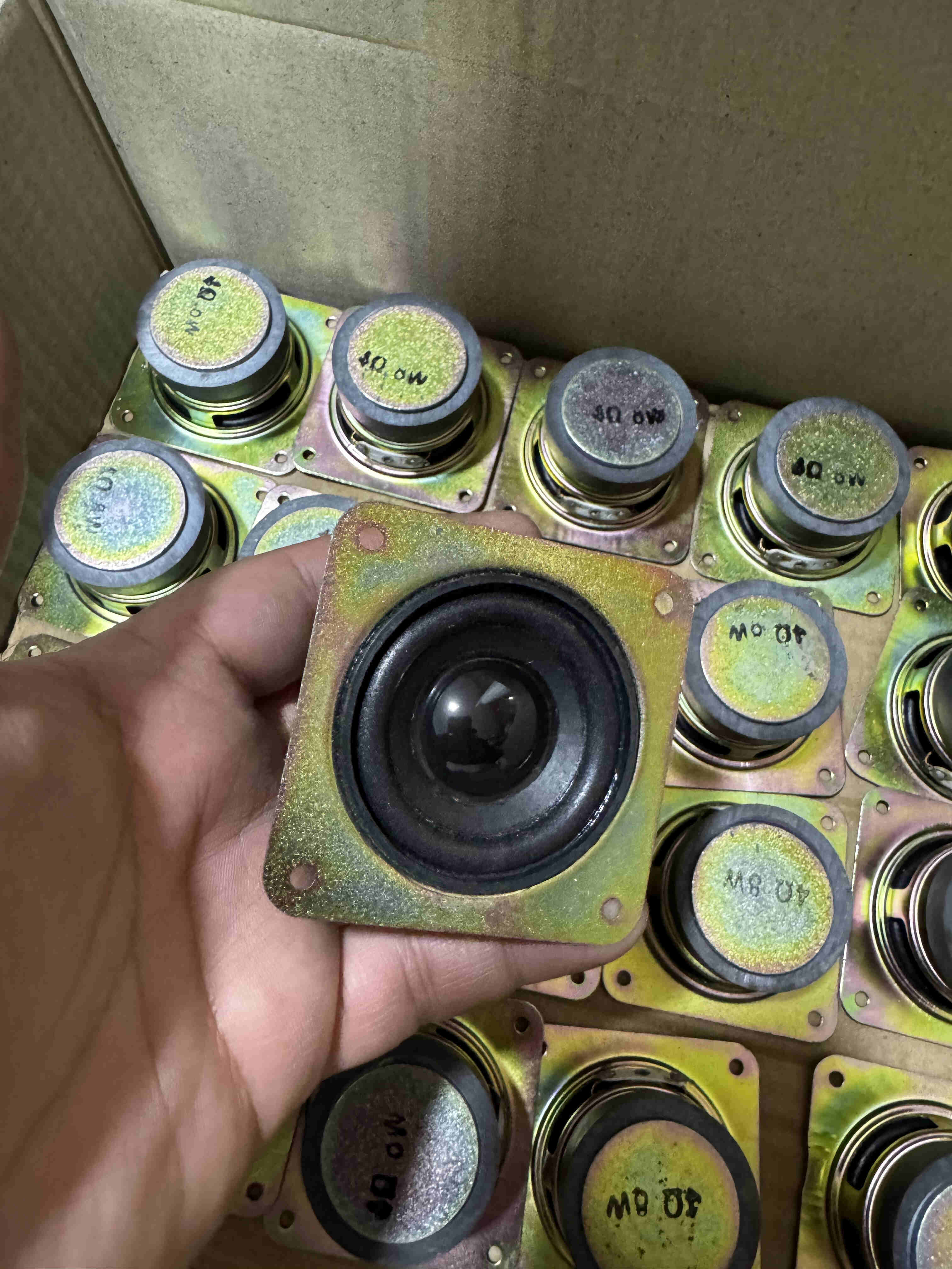 Speaker 8W - 4 Ohm - 64x64x32mm -1Pcs