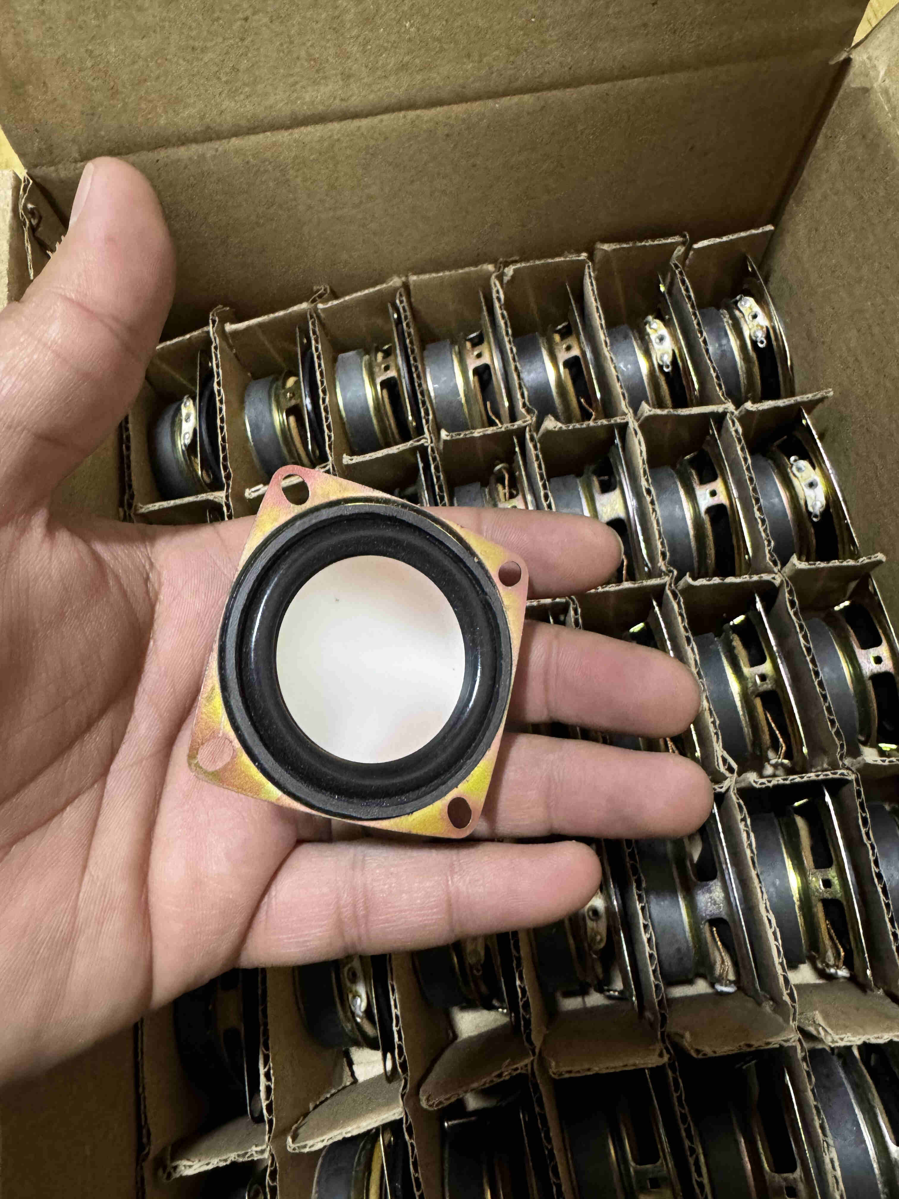 Speaker 3W - 4 Ohm - 53x53x25mm -1Pcs