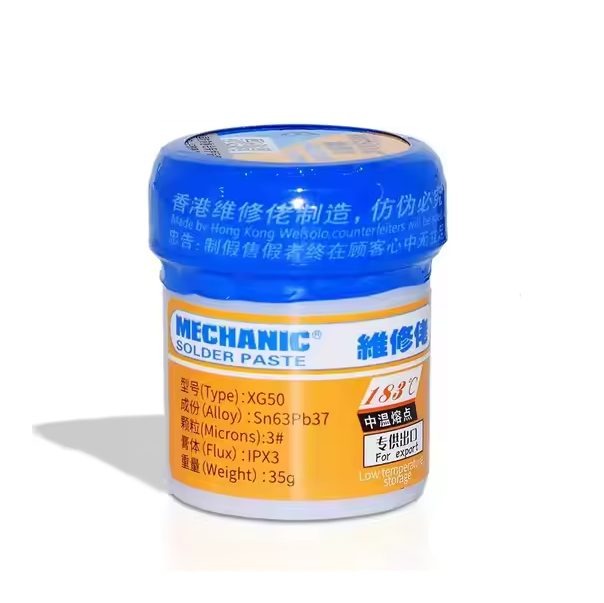 Original MECHANIC Solder Paste Soldering Tin Cream For PCB BGA SMD 35gm (XG-50)