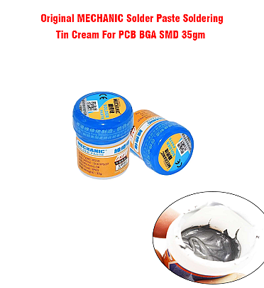 Original MECHANIC Solder Paste Soldering Tin Cream For PCB BGA SMD 35gm (XG-50)