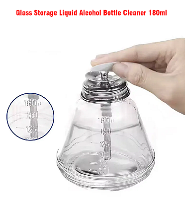 Glass Storage Liquid Alcohol Bottle Cleaner mobile repair tools 180ML (TE-18)