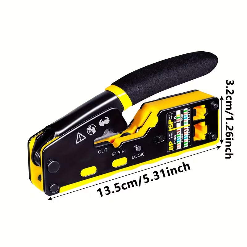 RJ45 / RJ11 Modular Plug Crimping Tool For Opening RJ45 (HT-7088)