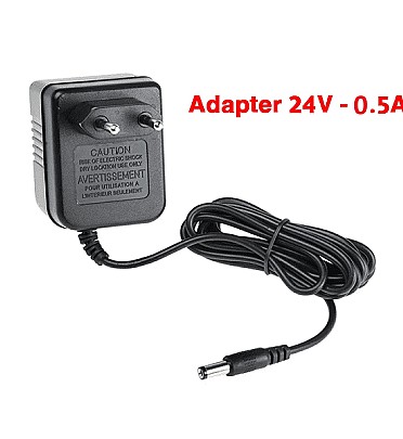 DC Power Adapter (24VDC - 0.5A)