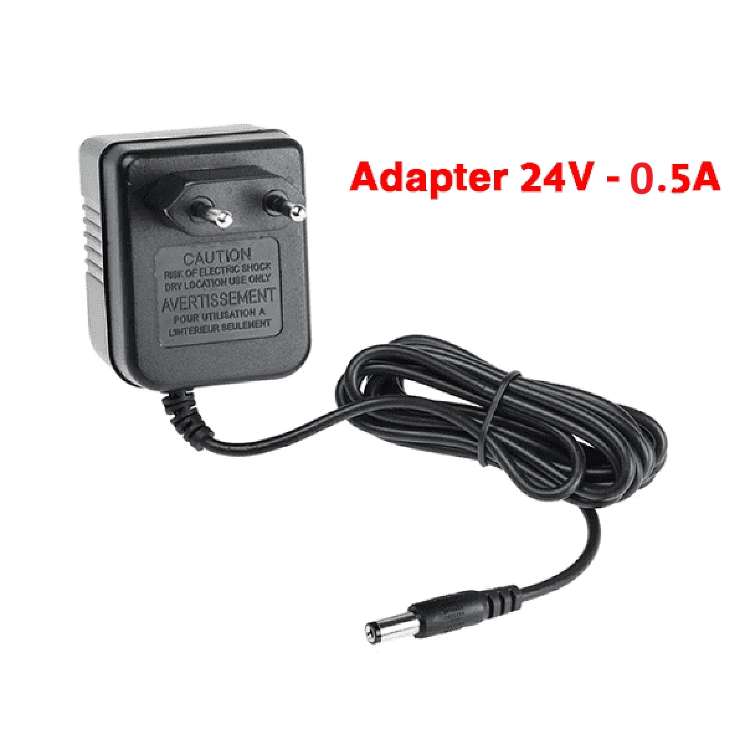 DC Power Adapter (24VDC - 0.5A)