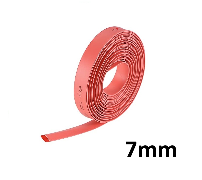 Red Heat Shrink (7mm) 1meter