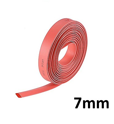 Red Heat Shrink (7mm) 1meter