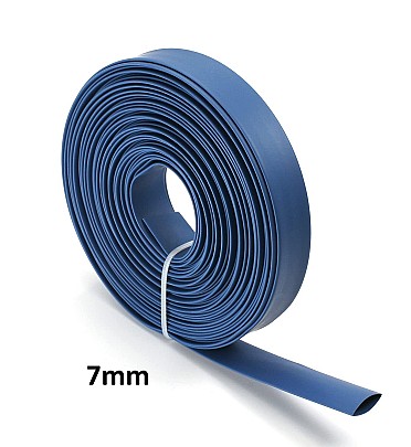 Blue Heat Shrink (7mm) 1meter