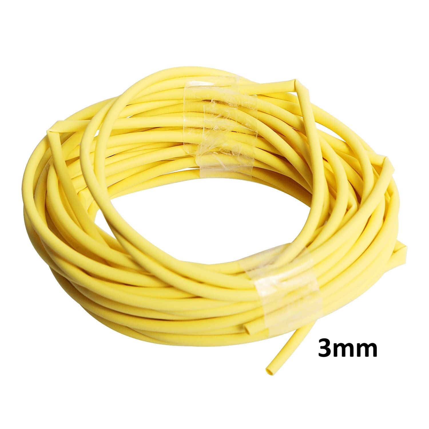 Yellow Heat Shrink (3mm) 1meter